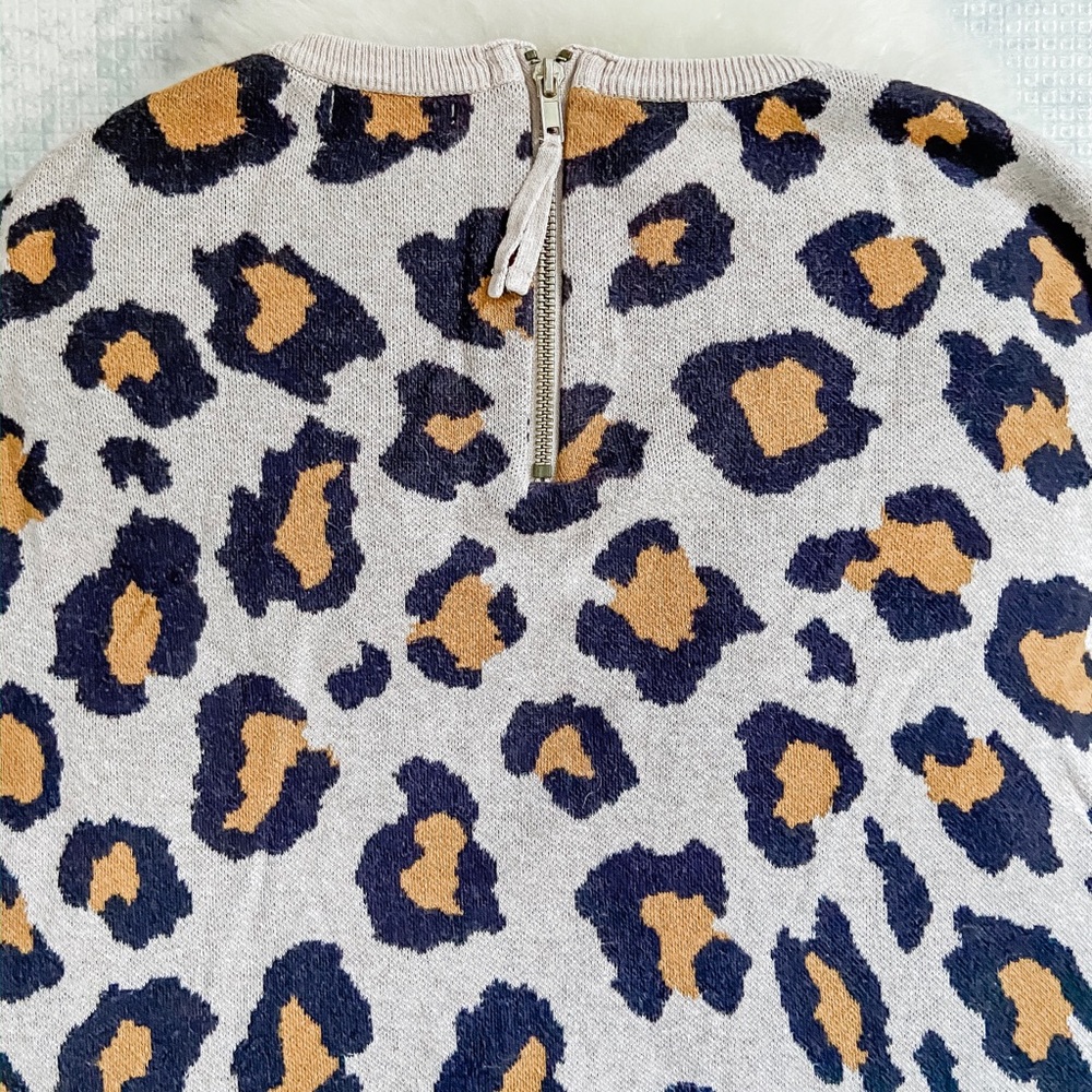 H&M Leopard Print Sweater